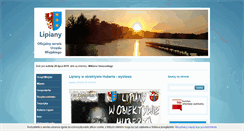 Desktop Screenshot of lipiany.pl