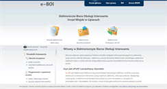 Desktop Screenshot of eboi.lipiany.pl